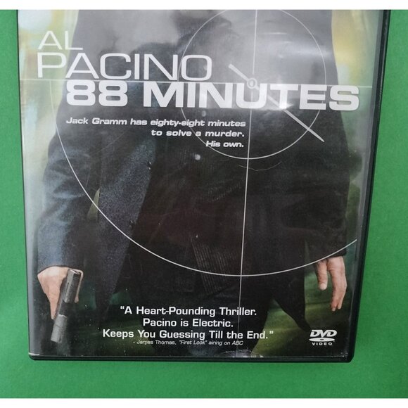 Al Pacino "88 Minutes" DVD Movie Thrilling Suspense Crime Film R-Rated Jon Avnet - Picture 7 of 13
